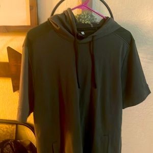 Under armor short sleeve hoodie